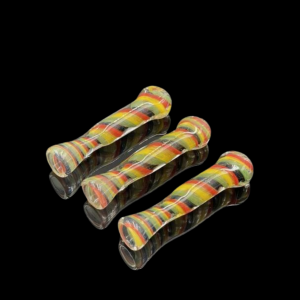 3" Double Dicro Chillum Hand Pipe (Pack of 3) [SG315] 